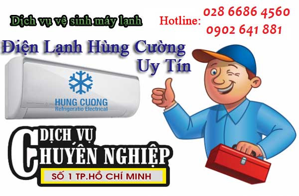 Dịch Vụ Vệ Sinh Máy Lạnh Tại HCM