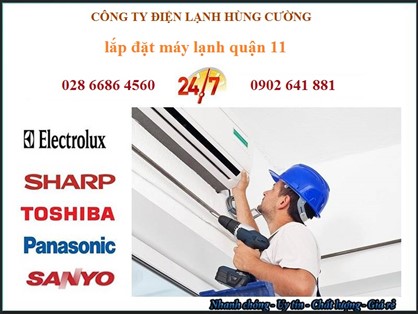 Lắp Đặt Máy Lạnh Quận 11
