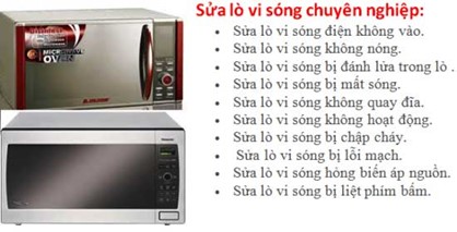 Sửa Lò Vi Sóng Quận Bình Thạnh