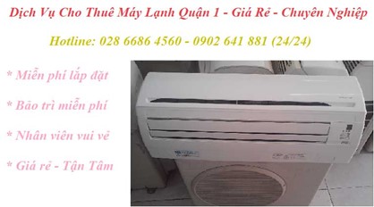 Cho Thuê Máy Lạnh Quận 1