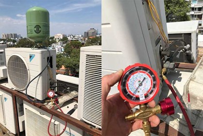 Dịch Vụ Sửa Máy Lạnh Xì Gas