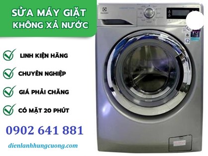 Sửa Máy Giặt Electrolux Không Xả Nước