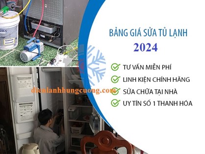 Bảng Giá Sửa Tủ Lạnh Mới Nhất 2024