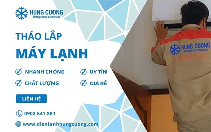 Tháo lắp máy lạnh