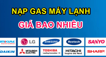 Bảng Giá Bơm Gas Máy Lạnh Mới Nhất 2025 