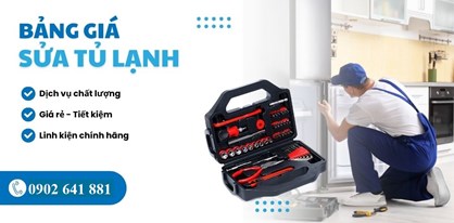 Bảng Giá Sửa Tủ Lạnh Mới Nhất 2025 – Dịch Vụ Nhanh, Giá Rõ Ràng, Có Mặt Tại Nhà