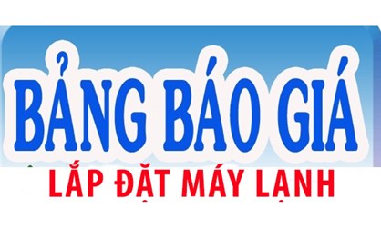 Bảng Giá Lắp Máy Lạnh Mới Nhất 2025 – Điện Lạnh Hùng Cường TP.HCM