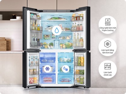 Tủ Lạnh Samsung Bespoke AI Family Hub