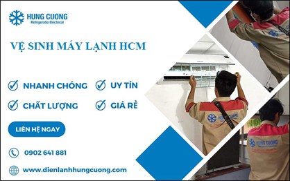 Dịch Vụ Vệ Sinh Máy Lạnh Phường Cầu Ông Lãnh