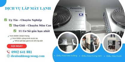 Dịch Vụ Lắp Máy Lạnh Phường Xuân Hòa