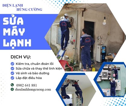 Dịch vụ sửa máy lạnh phường Tân Hưng