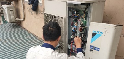 Dịch vụ sửa máy lạnh phường Hòa Bình