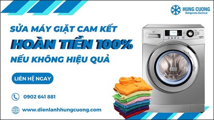 Dịch vụ sửa máy giặt phường Tân Hưng