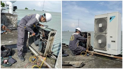 Dịch vụ sửa máy lạnh phường Bảy Hiền