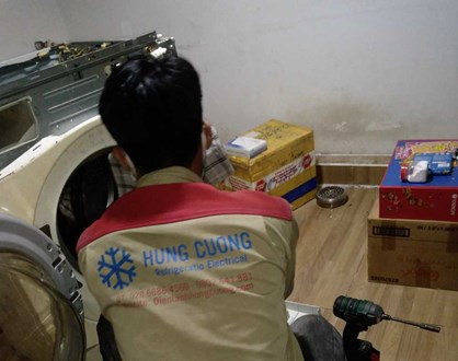 Dịch vụ sửa máy giặt phường Diên Hồng
