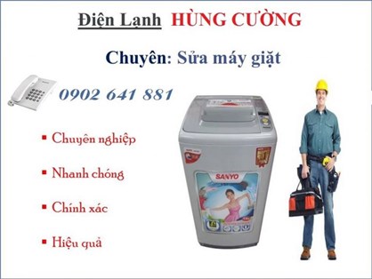 Dịch vụ sửa máy giặt phường Hoà Hưng