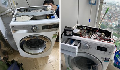 Dịch vụ sửa máy giặt phường Trung Mỹ Tây