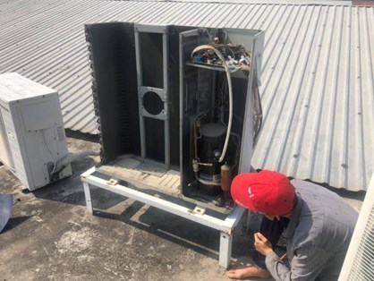 Dịch vụ sửa máy lạnh phường Tân Uyên