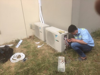 Dịch vụ sửa máy lạnh xã Hưng Long