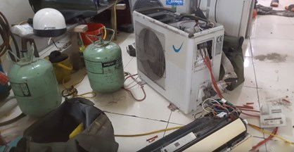 Dịch vụ sửa máy lạnh xã Bình Hưng