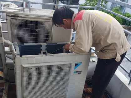 Dịch vụ sửa máy lạnh xã Nhuận Đức