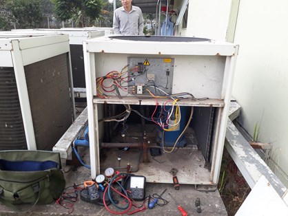 Dịch vụ sửa máy lạnh xã Long Hòa