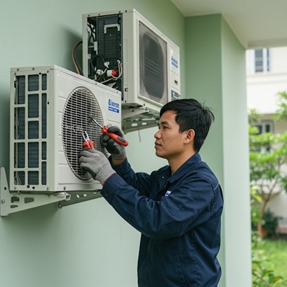 Dịch vụ sửa máy lạnh xã Phước Hải