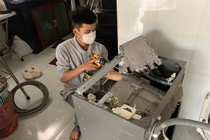 Dịch vụ sửa máy giặt phường Tây Nam