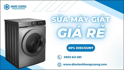 Dịch vụ sửa máy giặt xã Nhà Bè