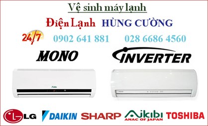 Dịch vụ vệ sinh máy lạnh phường Bình Hưng Hòa