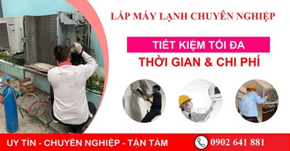 Dịch vụ lắp máy lạnh phường Bình Đông