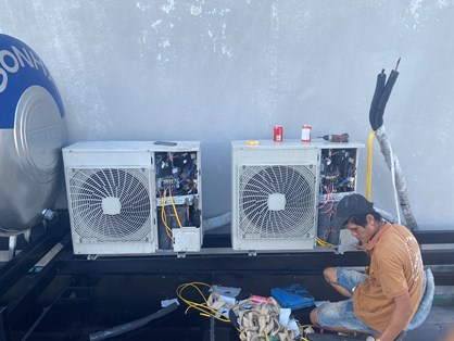 Dịch vụ lắp máy lạnh phường Hòa Bình