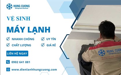 Dịch vụ vệ sinh máy lạnh phường Dĩ An