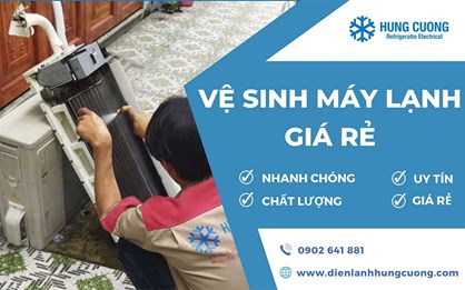 Dịch vụ vệ sinh máy lạnh phường Tân Đông Hiệp