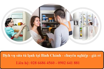 Dịch vụ sửa tủ lạnh phường Thới An