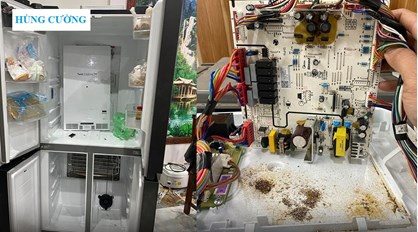 Tủ lạnh hư bo mạch có sửa được không?