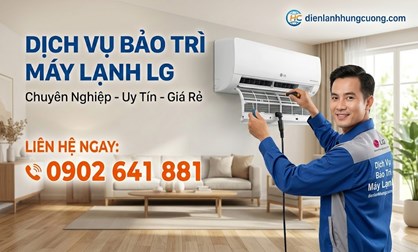 Dịch Vụ Bảo Trì Máy Lạnh LG
