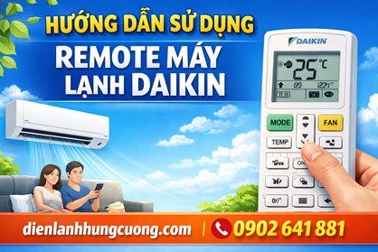 Hướng Dẫn Sử Dụng Remote Máy Lạnh Daikin
