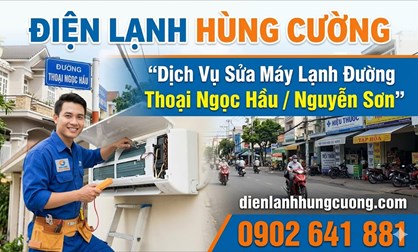 Dịch Vụ Sửa Máy Lạnh Đường Thoại Ngọc Hầu/ Nguyễn Sơn