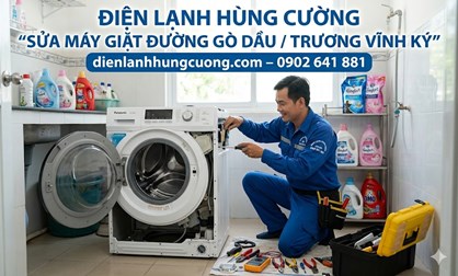 Sửa Máy Giặt Đường Gò Dầu / Trương Vĩnh Ký