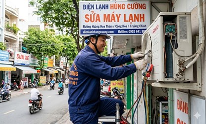 Sửa Máy Lạnh Đường Hoàng Hoa Thám - Cộng Hòa - Trường Chinh