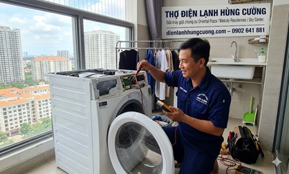 Sửa Máy Giặt Tại Nhà Cho Cư Dân Oriental Plaza, Melody, Sky Center