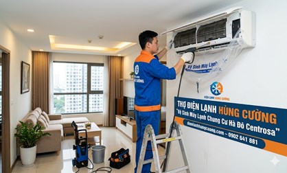 Vệ Sinh Máy Lạnh Chung Cư Hà Đô Centrosa - Tận Tâm - Chu Đáo