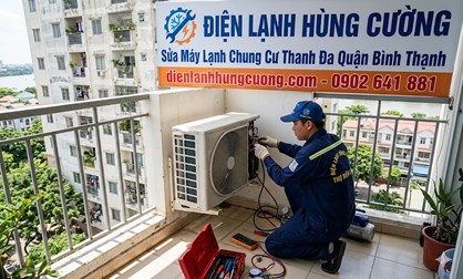 Sửa Máy Lạnh Chung Cư Thanh Đa Quận Bình Thạnh