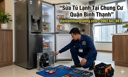 Sửa Tủ Lạnh Tại Chung Cư Quận Bình Thạnh