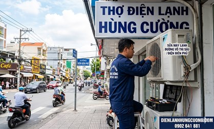 Sửa Máy Lạnh Đường Võ Thị Sáu - Điện Biên Phủ