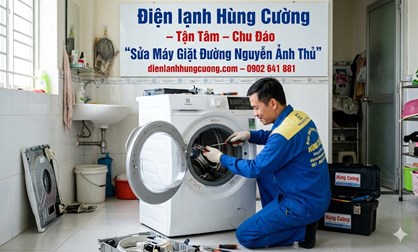 Sửa Máy Giặt Đường Nguyễn Ảnh Thủ