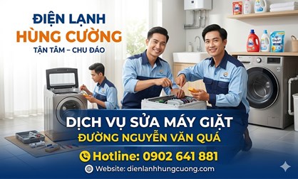 Sửa Máy Giặt Đường Nguyễn Văn Quá