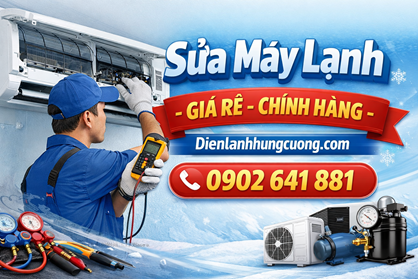 Dịch Vụ Sửa Máy Lạnh Quán Cafe Gò Vấp