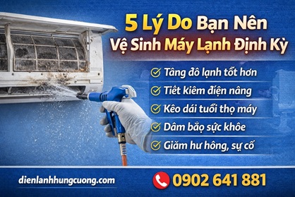 Dịch Vụ Vệ Sinh Máy Lạnh Cafe Tân Phú